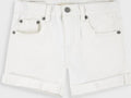 LEVI'S GIRLFRIEND SHORT White
