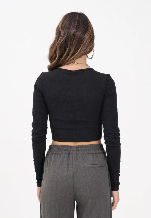 Adidas T SHIRT COTONE Black