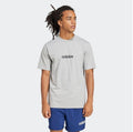 Adidas T SHIRT COTONE Grey