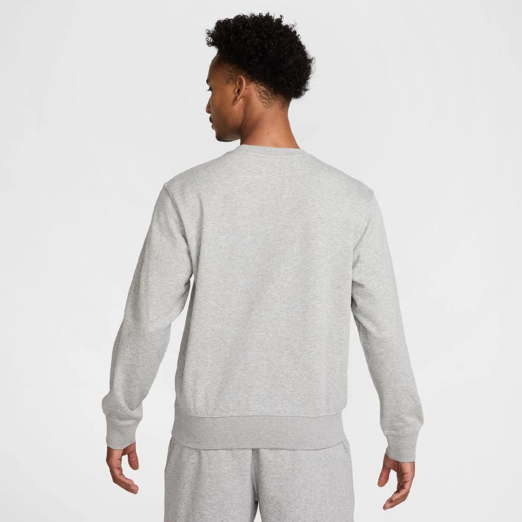 Nike FELPA GRICOLLO GARZATA Grey