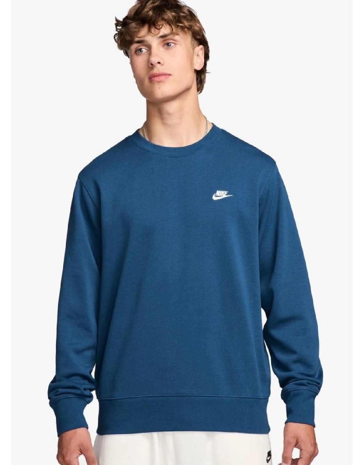 Nike FELPA NIKE COTONE Blue