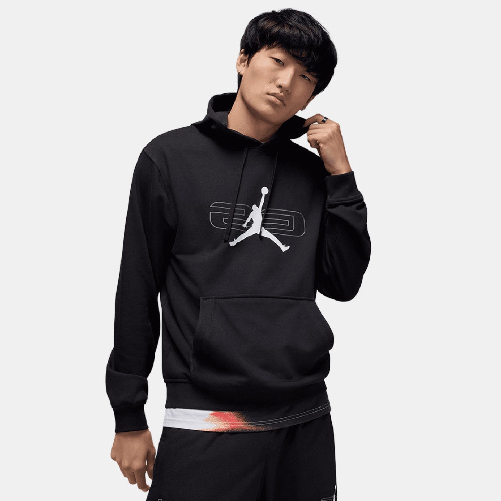 Nike FELPA JORDAN GARZATA Black
