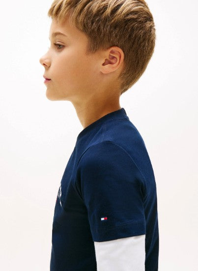 Tommy MONOGRAM  GRAPHIC Blue