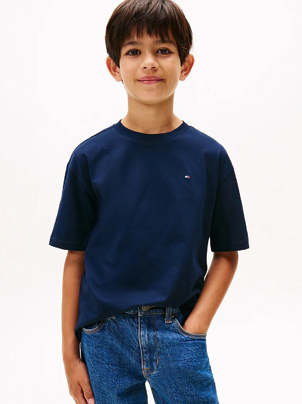 Tommy ESSENTIAL ARCHIME FIT Blue