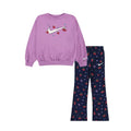 Nike COMPLETO NIKE ROSA CAPPUCCIO CON LEGGINGS BLU Pink