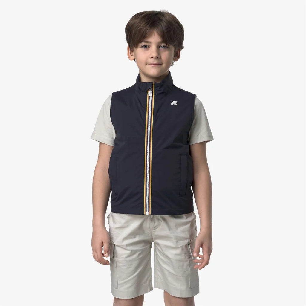 K-WAY P VALEN STRECTH NYLON JERSEY Blue