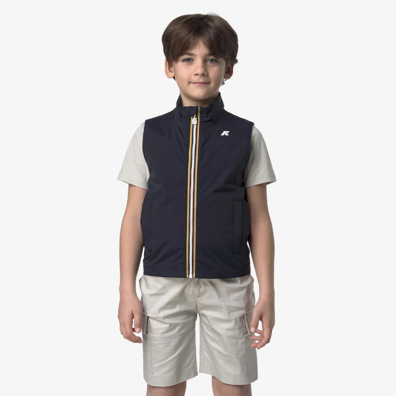 K-WAY P VALEN STRECTH NYLON JERSEY Blue
