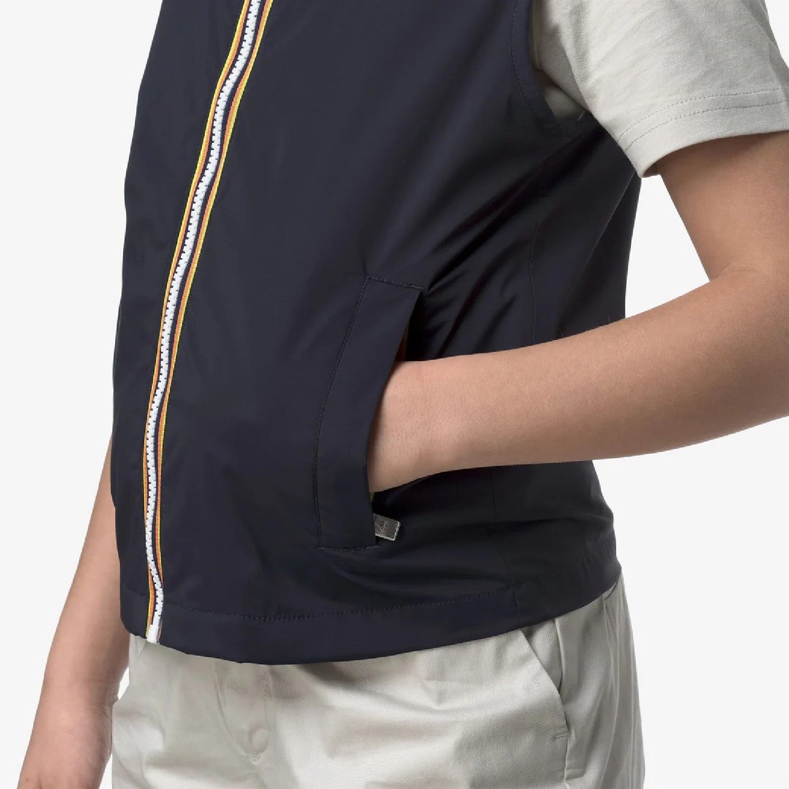 K-WAY P VALEN STRECTH NYLON JERSEY Blue