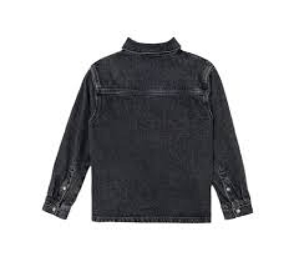 CALVINKLEIN OPTIC WASHED BLACK SHIRT