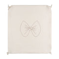 NANAN COPERTA A RIGHE FIOCCO Beige