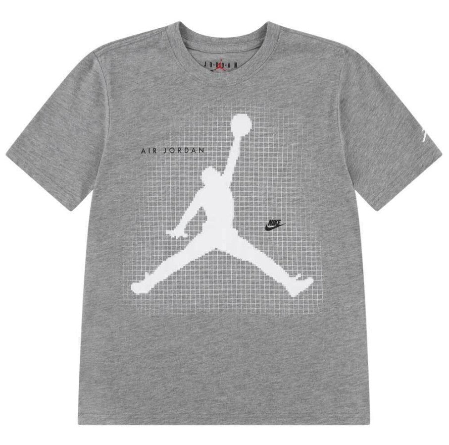 Jordan T-SHIRT GRIGIA MANICA CORTA Grey