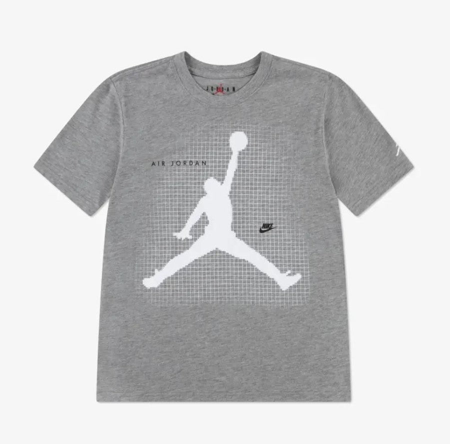 Jordan T-SHIRT GRIGIA MANICA CORTA Grey