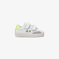 Sun68 BOY S STREET LEATHER BABY White