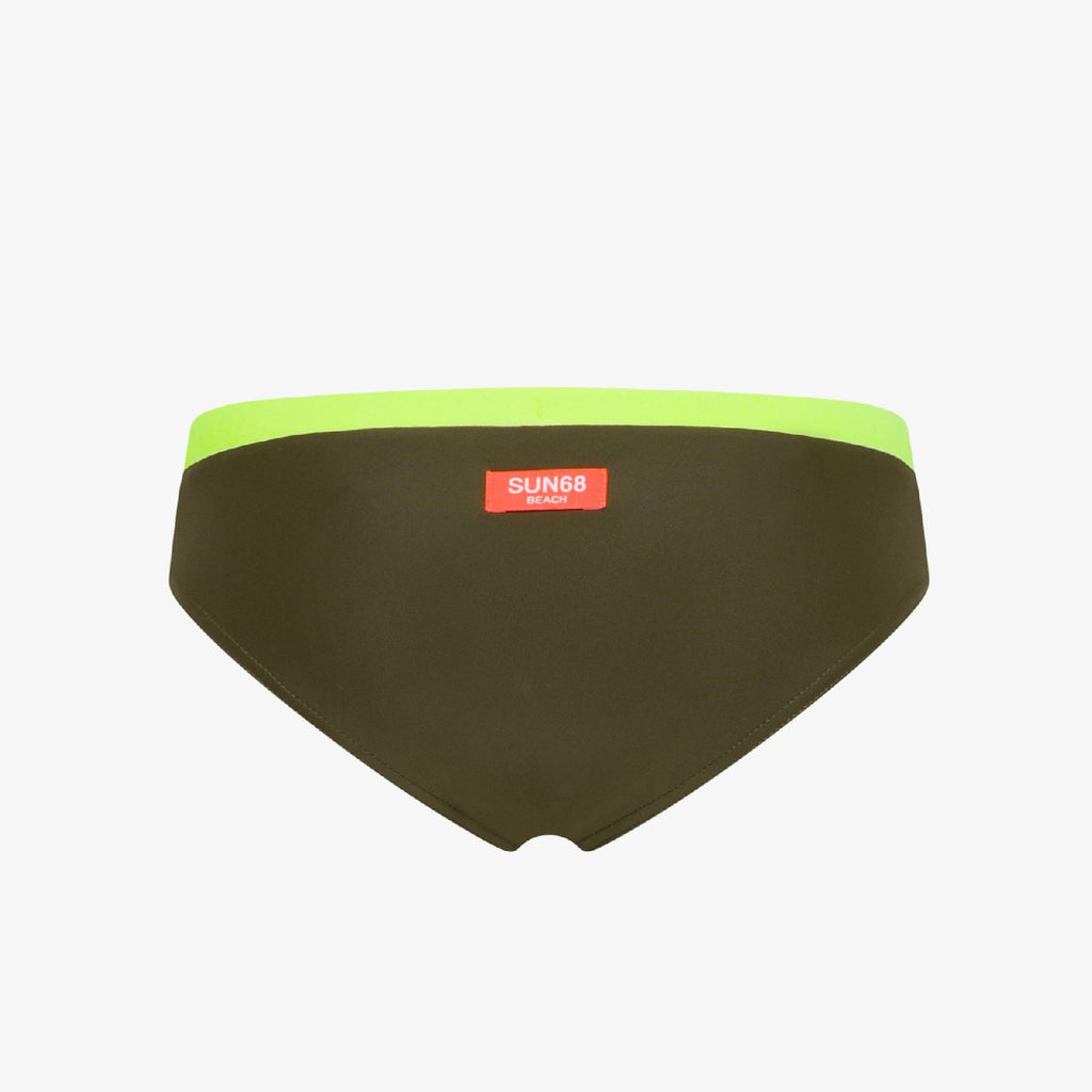 Sun68 BOY S SLIP FLUO DETAILS Green