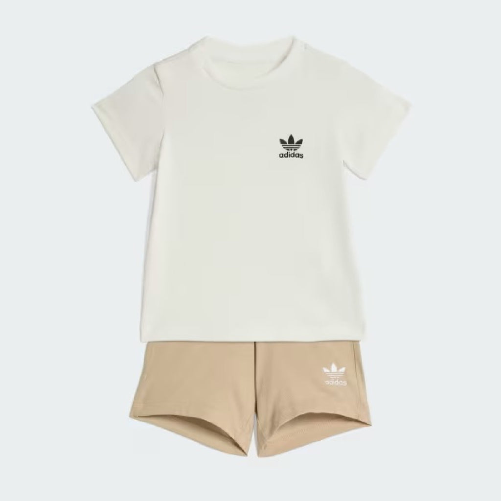 Adidas SHORT TEE SET White