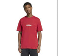 Adidas T SHIRT COTONE Red