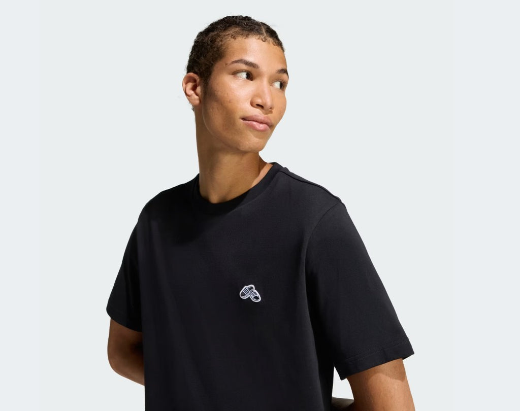 Adidas T SHIRT MINI LOGO Black