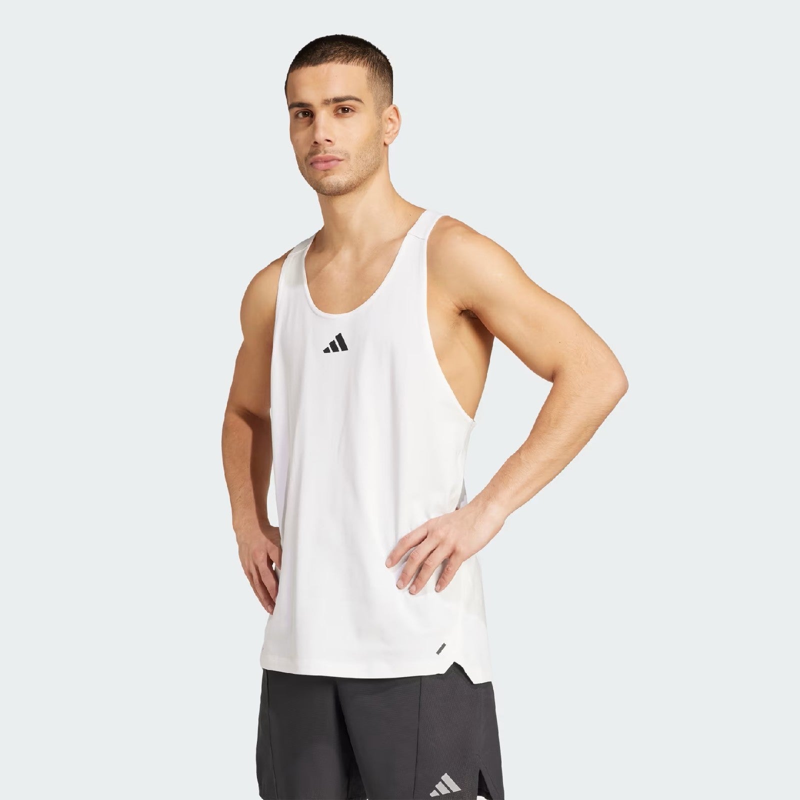 Adidas CANOTTA UOMO COTONE White