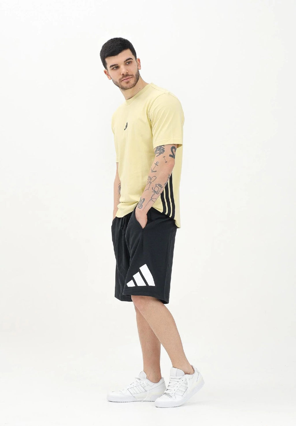 Adidas SHORT UOMO COTONE Black