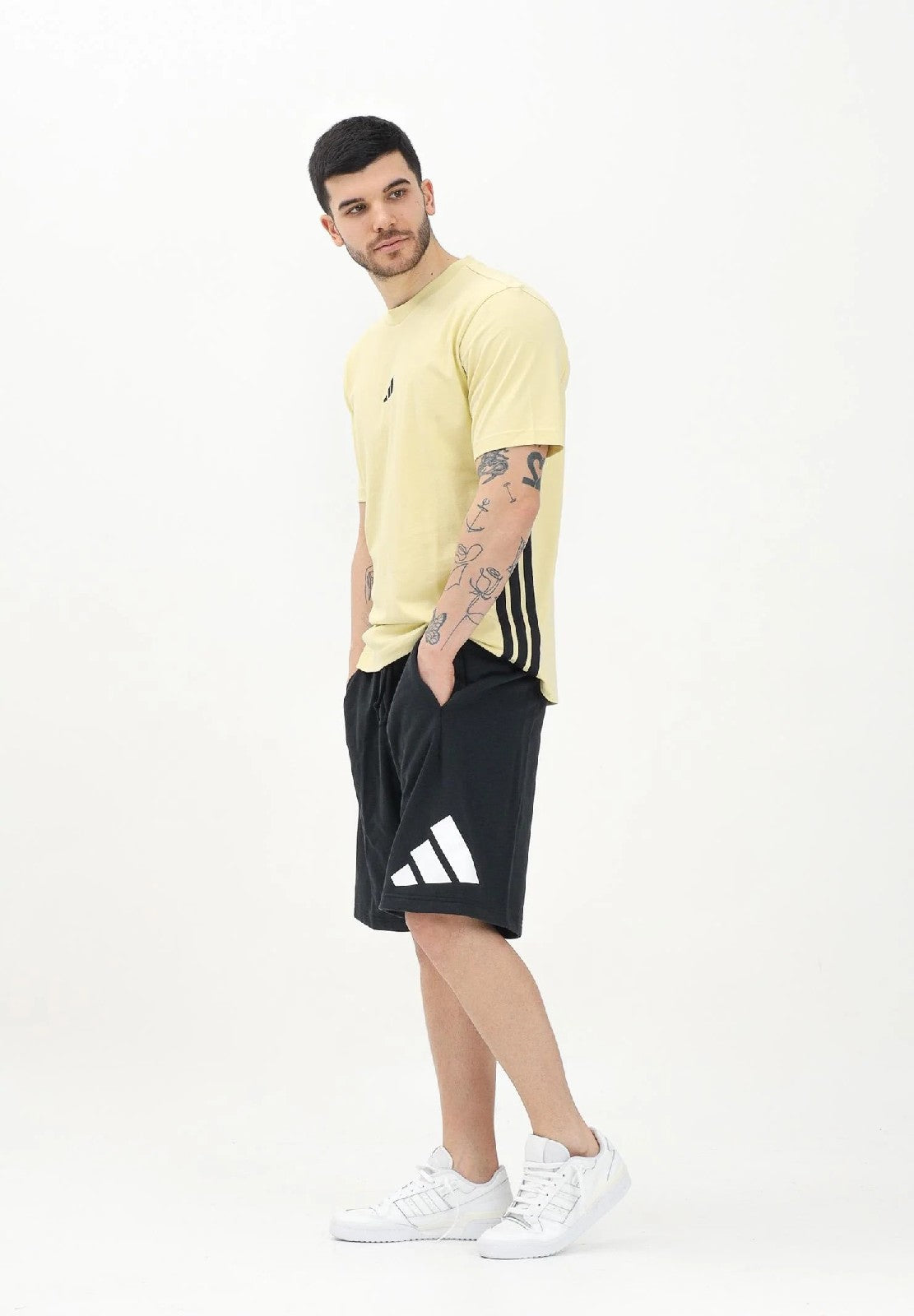 Adidas SHORT UOMO COTONE Black