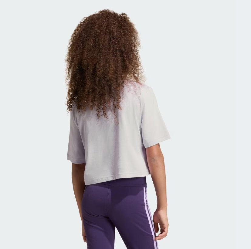 Adidas T SHIRT KIDS LILLA
