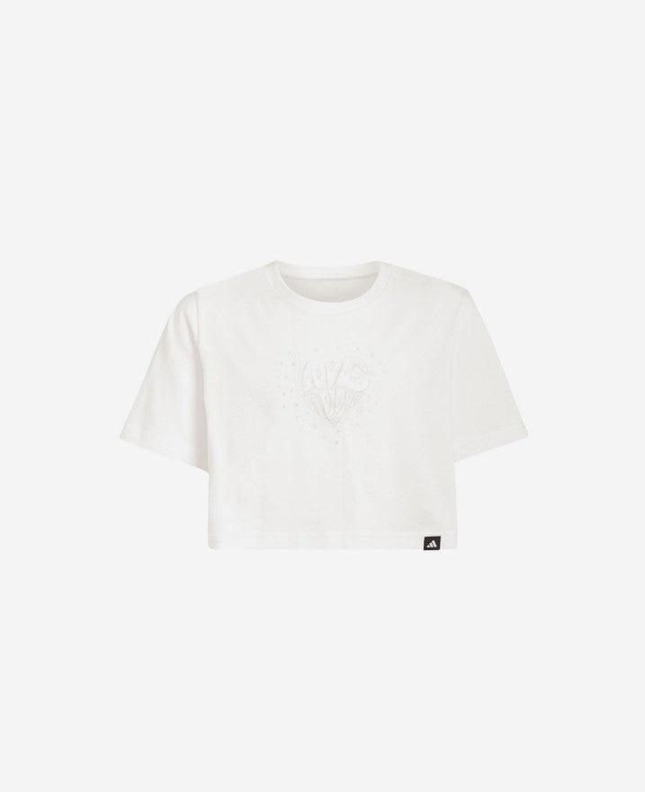 Adidas T SHIRT KIDS White