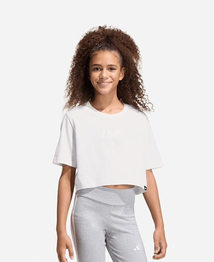 Adidas T SHIRT KIDS White