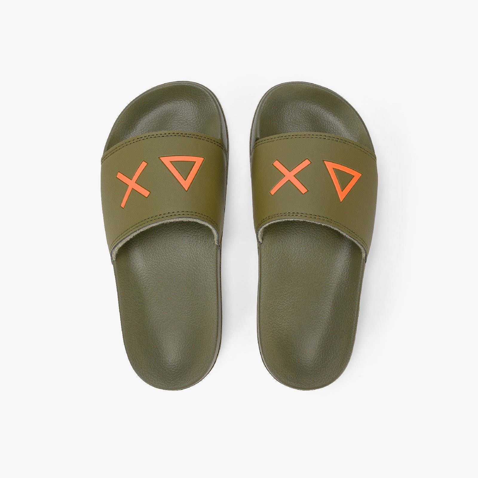 Sun68 SLIPPER LOGO Green