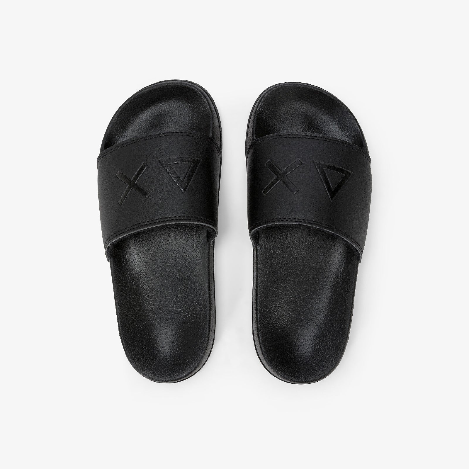 Sun68 SLIPPERS LOGO Black