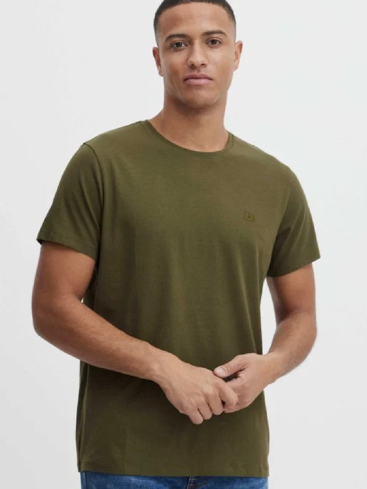 BLEND T SHIRT MINI LOGO Green