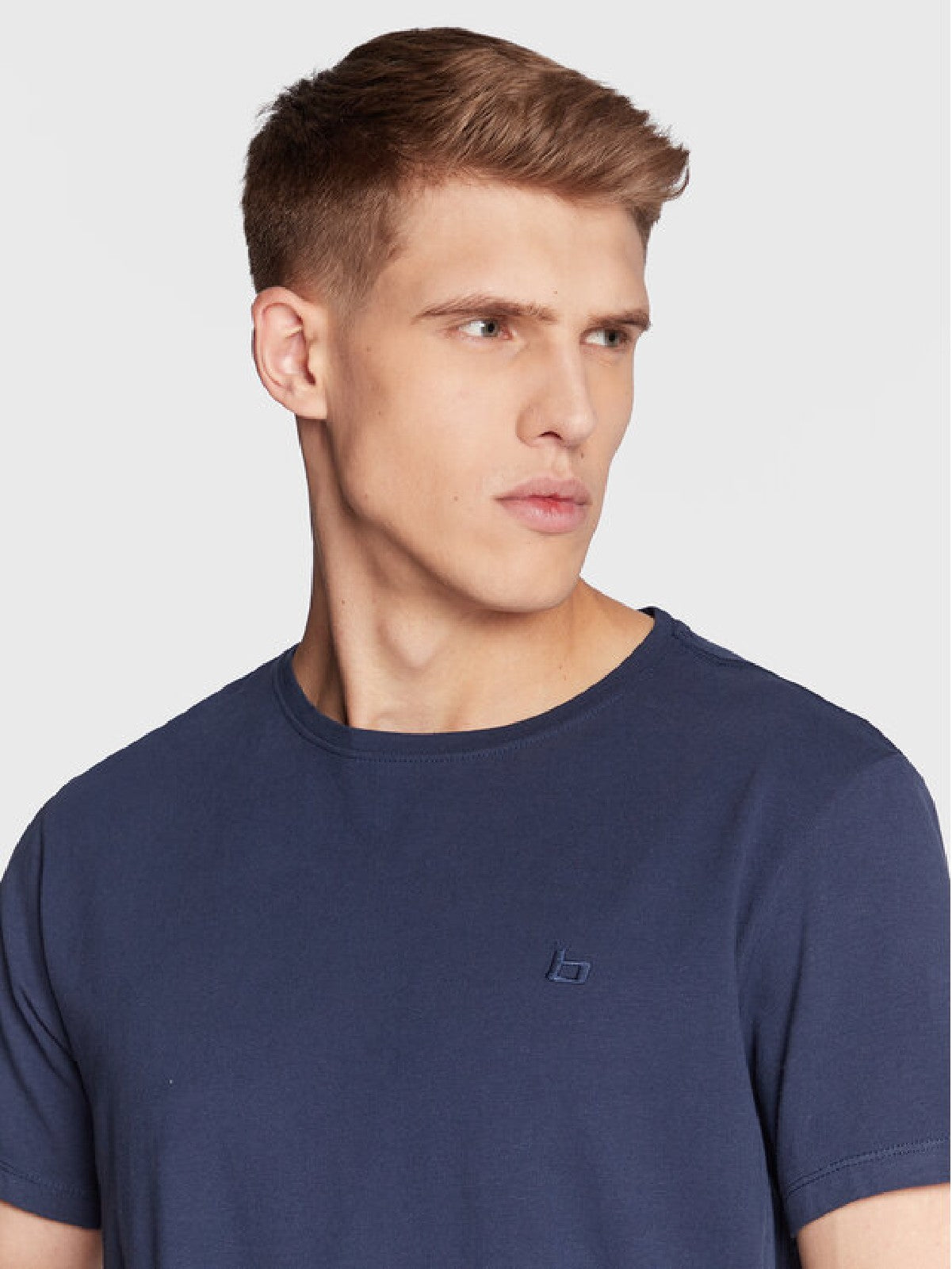 BLEND T SHIRT MINI LOGO Blue