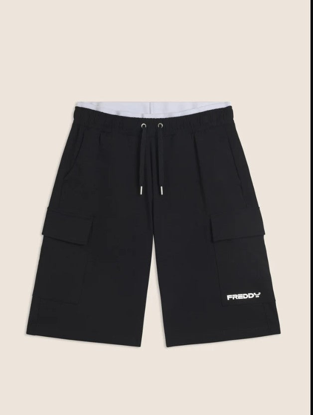 Freddy BERMUDA SHORTS Black
