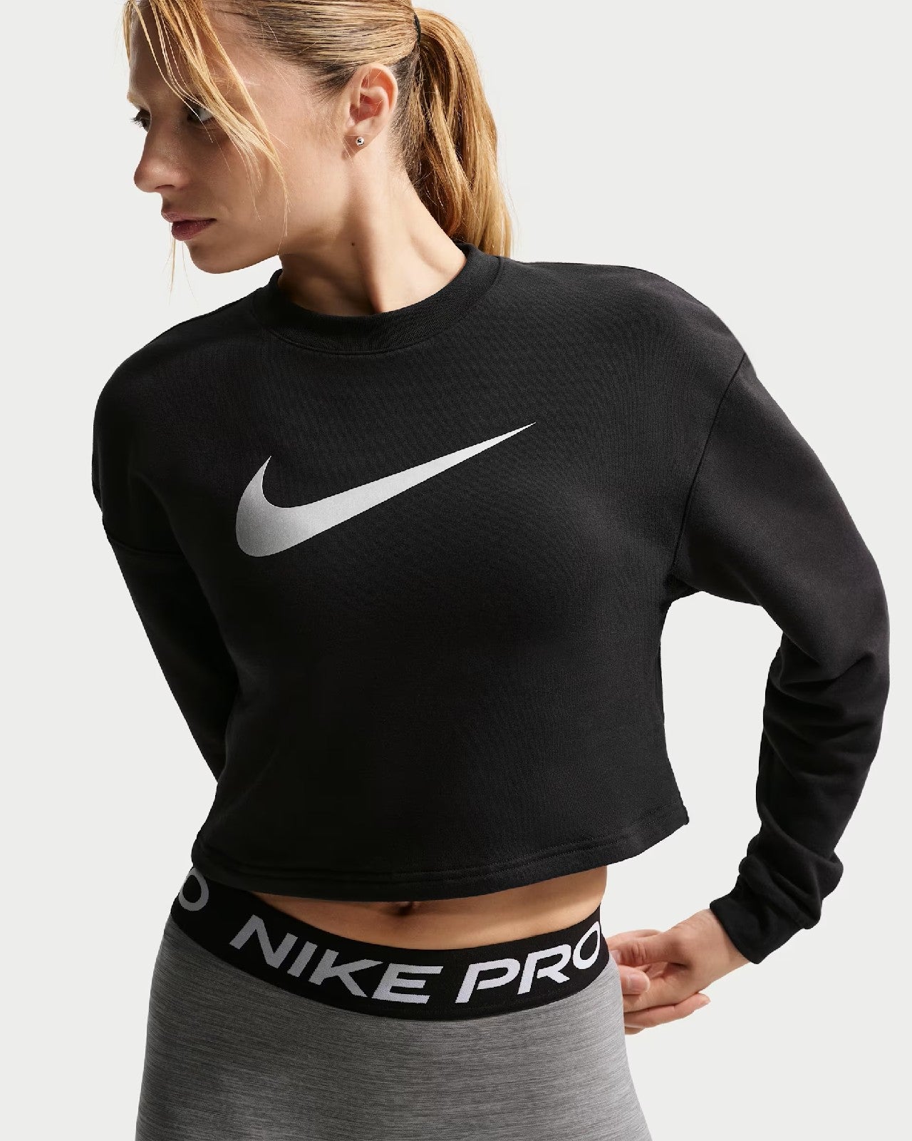 Nike FELPA NIKE PRO Black