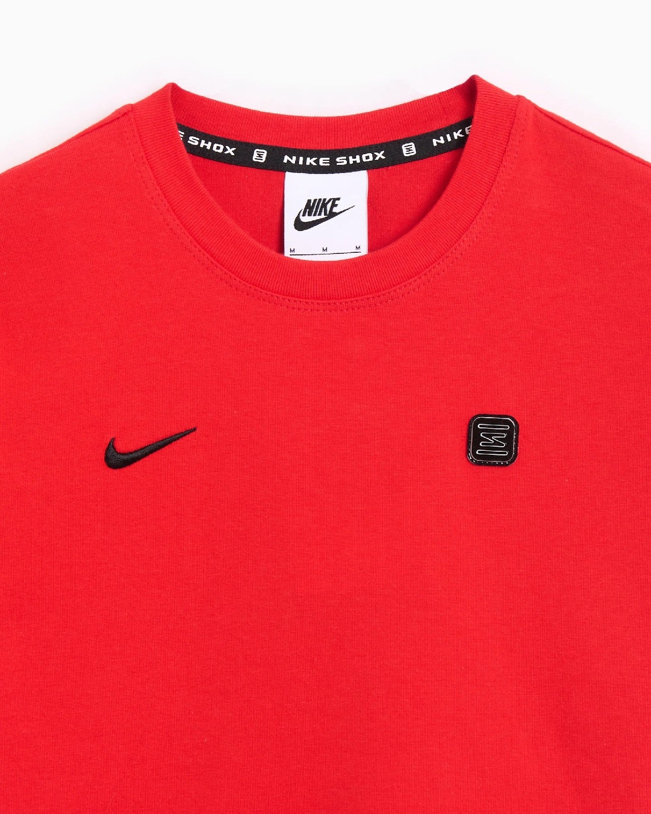 Nike T SHIRT CROP NIKE SHOX Red