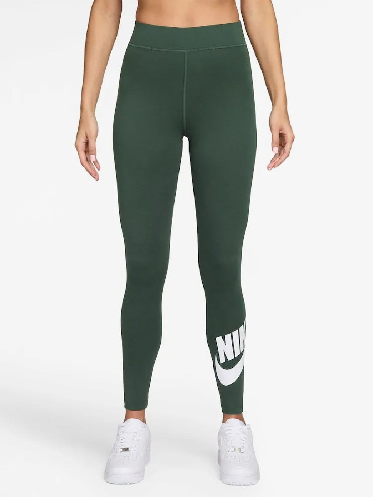 Nike LEGGINS COTONE PRO Green