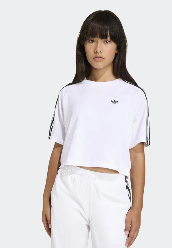 Adidas T SHIRT CROP White
