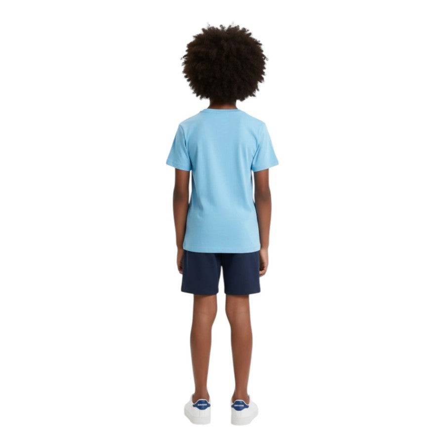 Champion COMPETO COTONE KIDS CELESTE