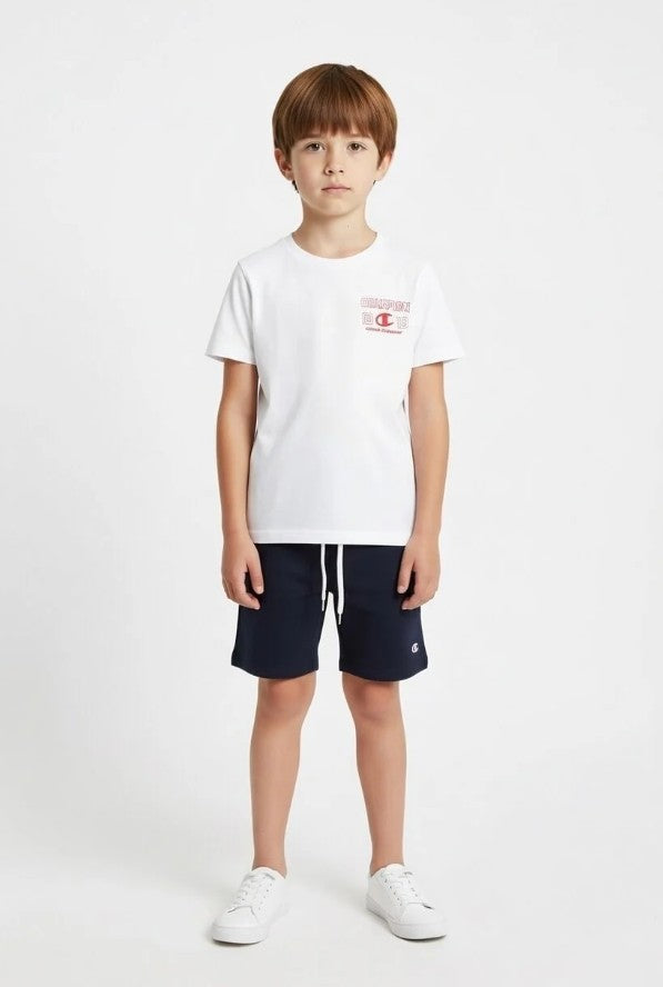 Champion COMPLETO COTONE KIDS White