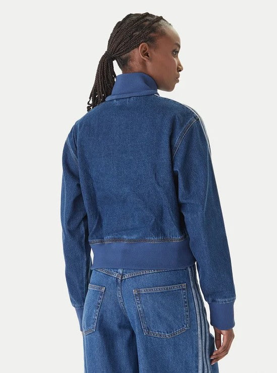 Adidas GIACCA FELPA JEANS DONNA Blue