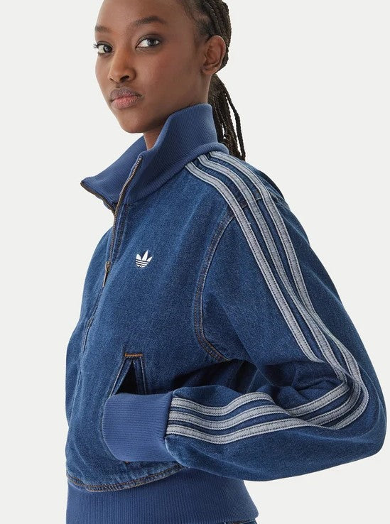 Adidas GIACCA FELPA JEANS DONNA Blue