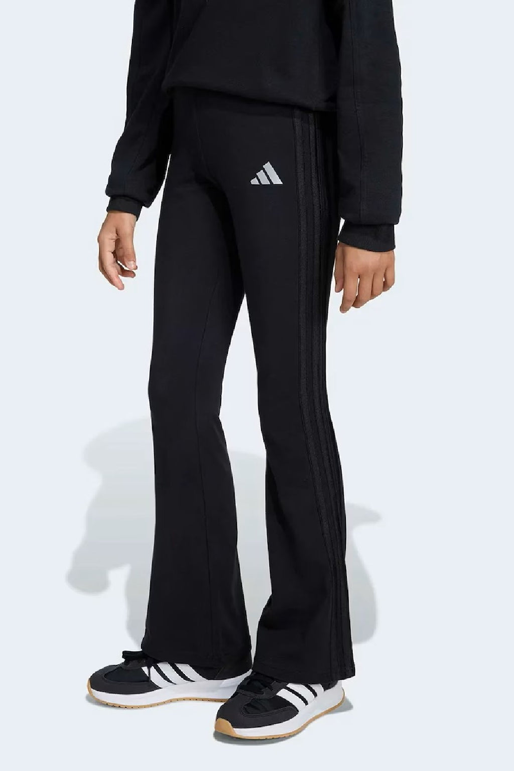 Adidas PANTALONE A ZAMPA KIDS Black