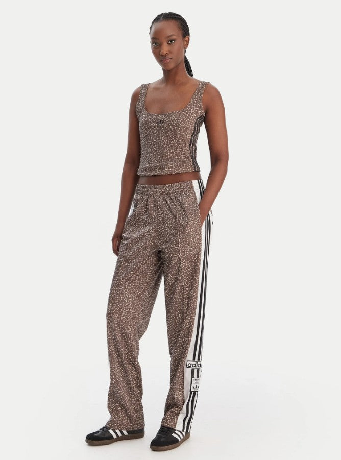 Adidas AOP TANK TOP MARRONE