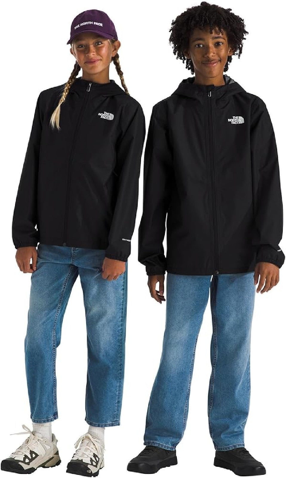 The North Face GIACCA A VENTO KIDS Black