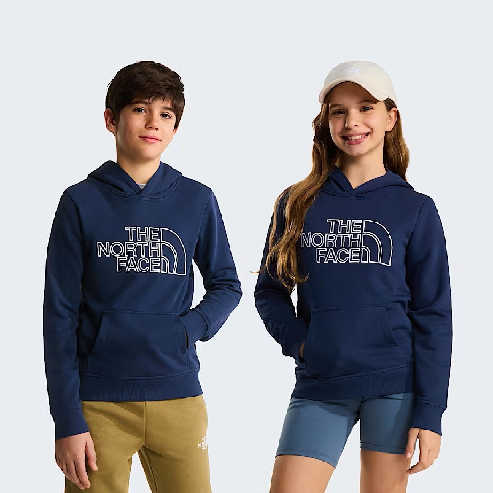 The North Face FELPA CAPPUCCIO GARZATA Blue