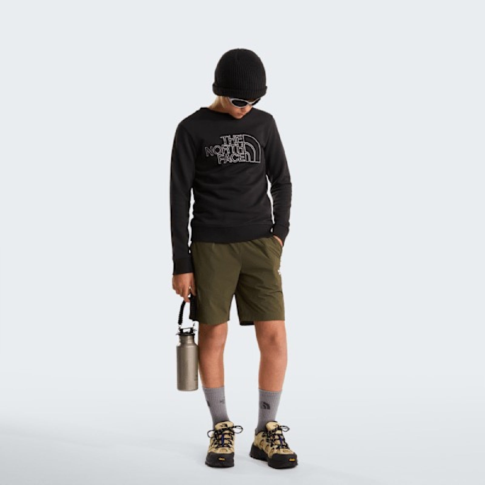 The North Face SHORT KIDS CLASSIC Green