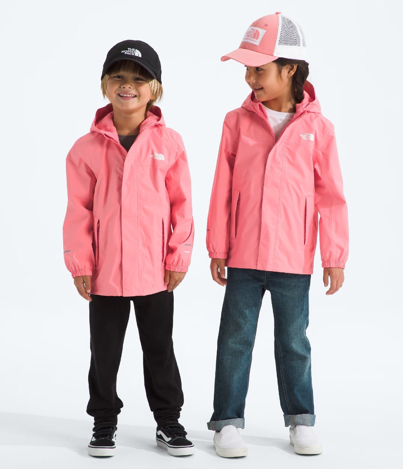 The North Face GIACCA A VENTO KIDS Pink
