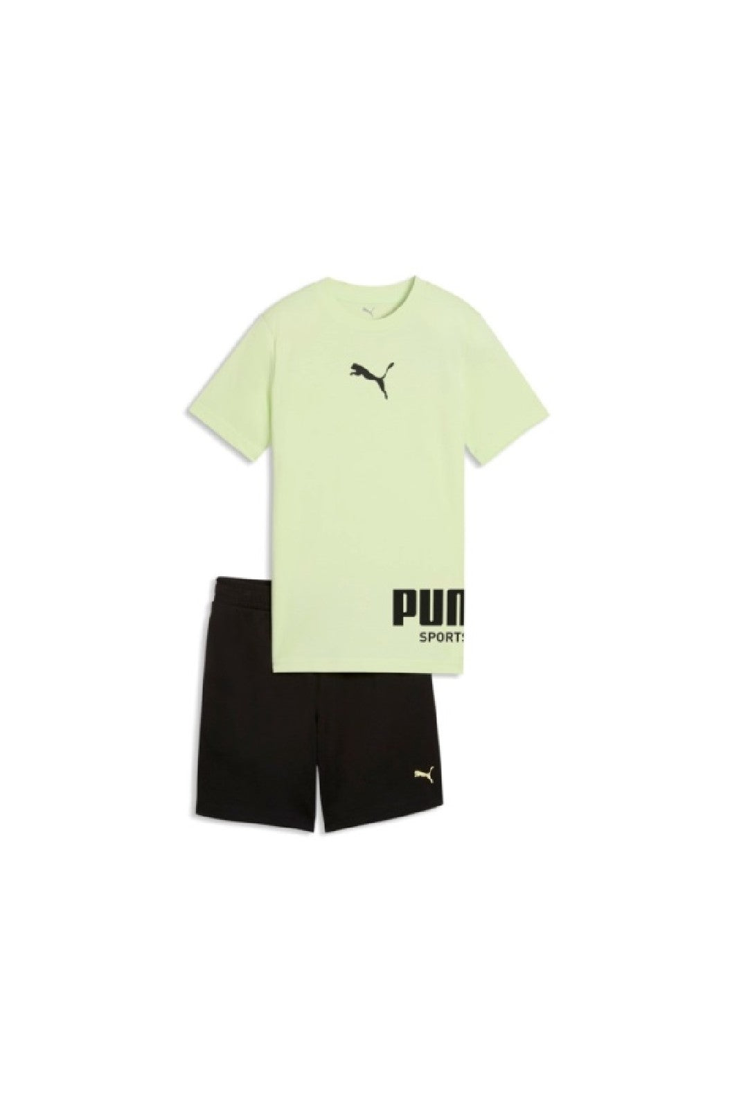 Puma PUMA SHORT TEE SET APPLE SPRITZ YELLOW