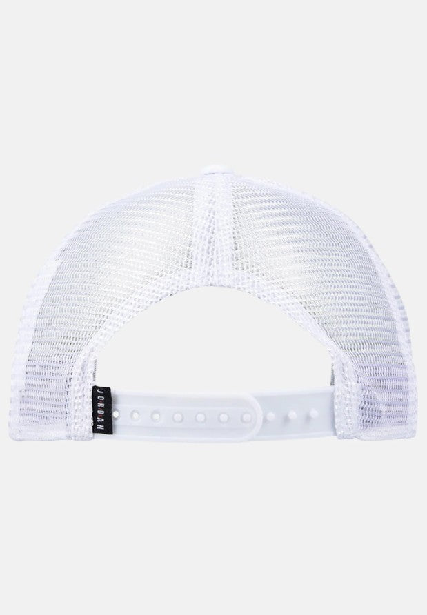 Jordan cappello visiera retinato White