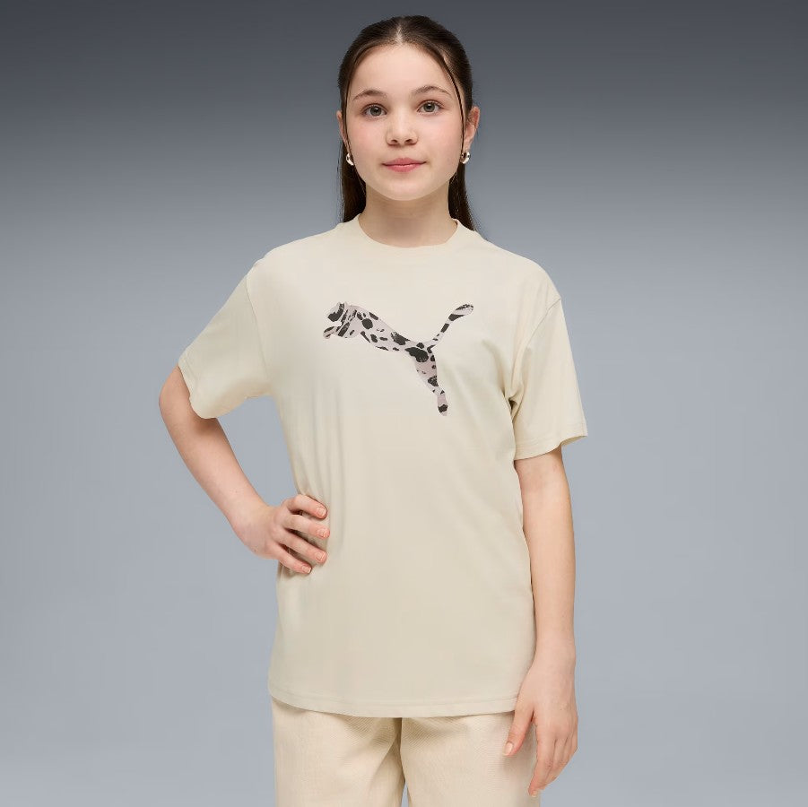 Puma T SHIRT KIDS Beige