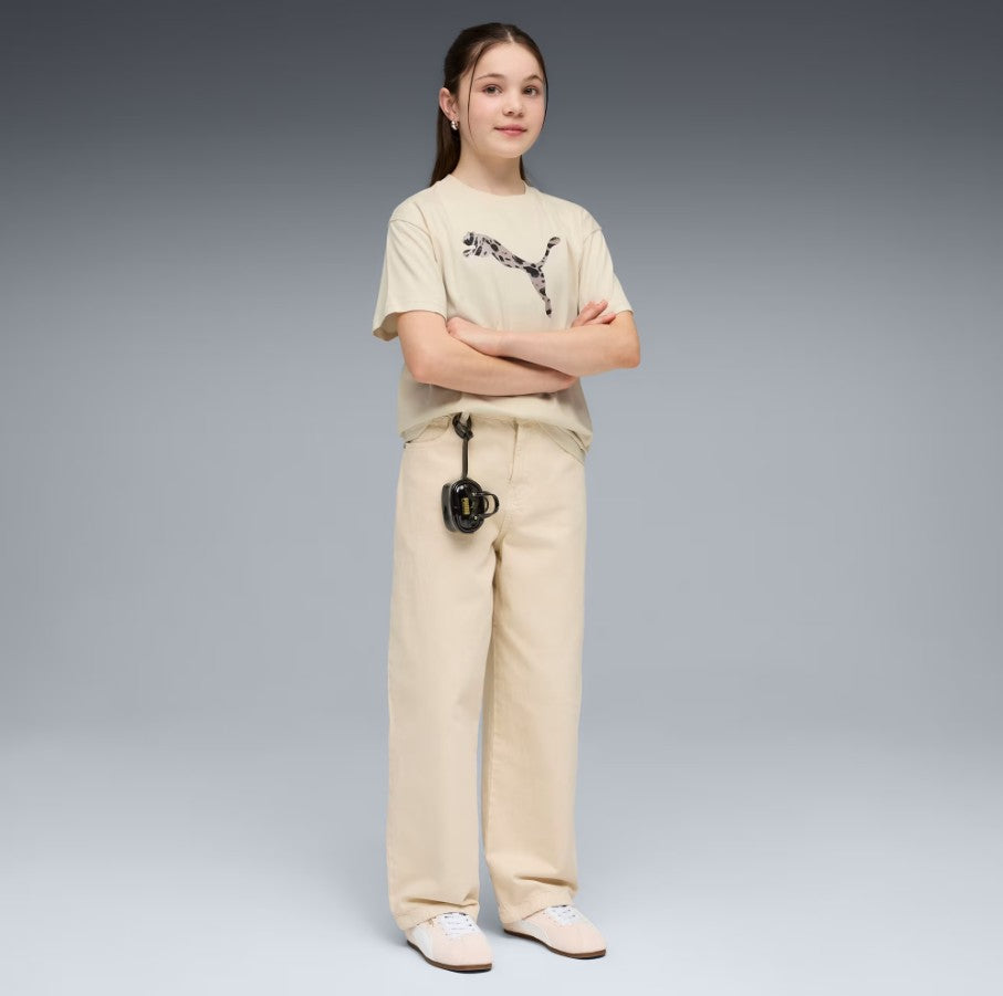 Puma T SHIRT KIDS Beige
